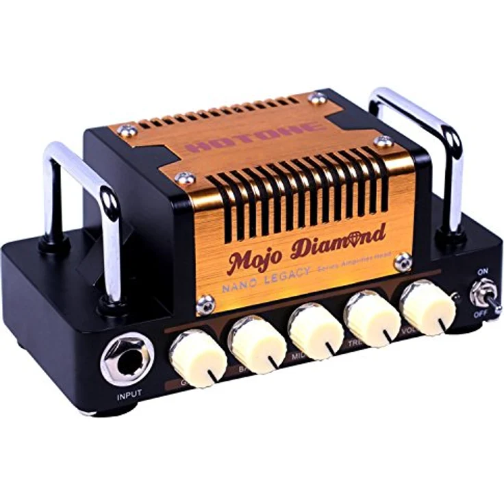 Hotone Nano Legacy Mojo Diamond, Mini E-Gitarrenverstärker mit 5 Watt Leistung, Vintage American Sound, 3-Band EQ, inkl. 18V DC Netzteil – Bild 1