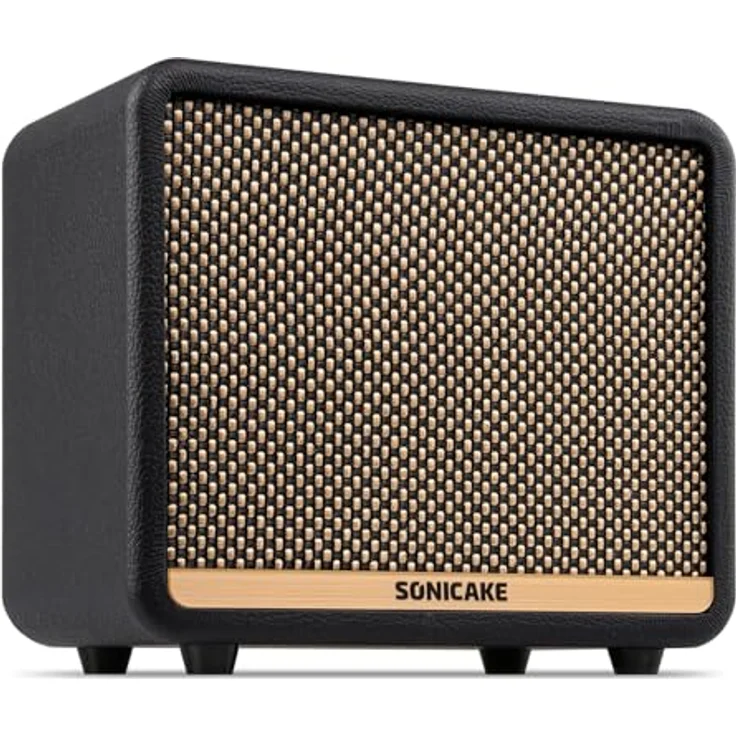 SONICAKE AMPCUBE QAM-20, Digitaler Dual-Mode Gitarrenverstärker 10W mit 100 Presets, Bluetooth 5.0, 99 Drummer APP, tragbar und leicht mit integriertem Tuner – Bild 1