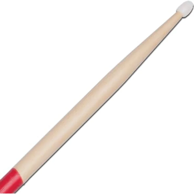 Vic Firth vf5anvg 5 A American Hickory VIC Grip Nylon Tip Drumsticks, rutschfeste Beschichtung für mehr Haltbarkeit und Grip – Bild 2