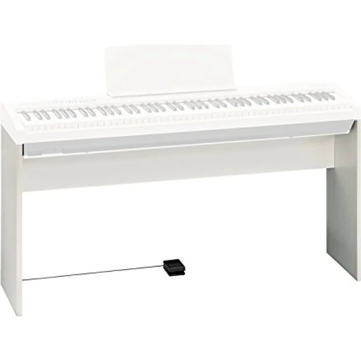 Roland KSC-70 Wh, Holz Keyboardständer für FP-30 und FP-30X, Farbe: Weiß, Abmaße 1300 x 670 x 284 mm – Bild 2