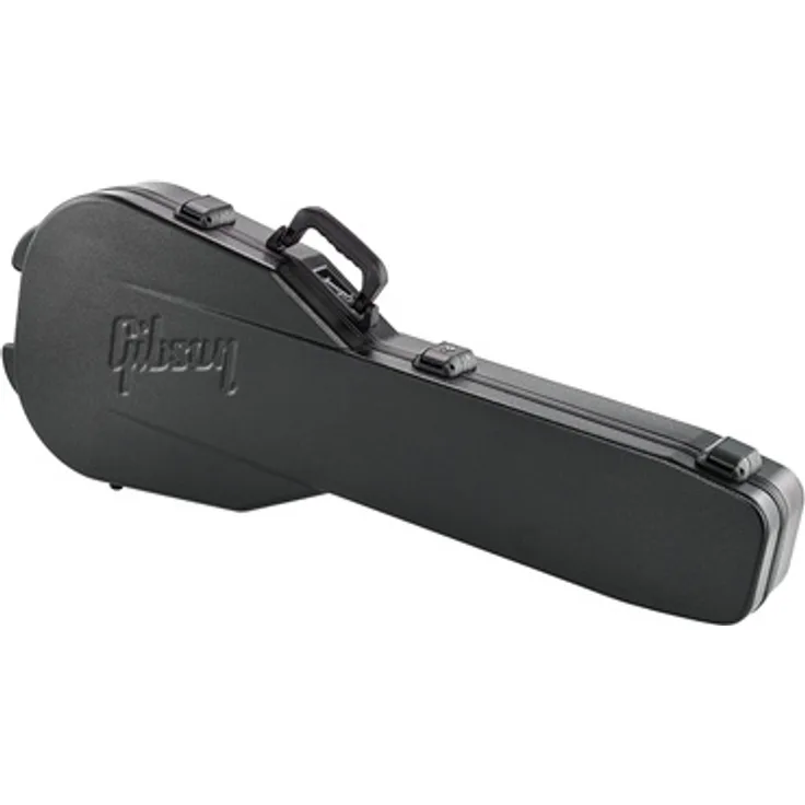 Gibson SG Deluxe Protector Case, Original "Chainsaw" Hardshell Koffer für SG Modelle, schwarz, mit TSA-Schloss und Zubehörfach