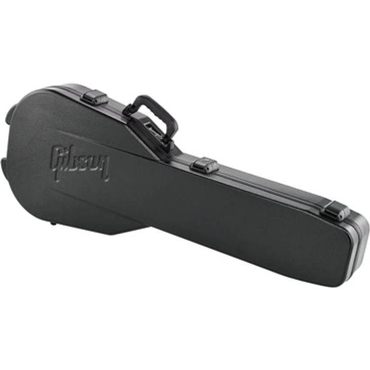 Gibson SG Deluxe Protector Case, Original "Chainsaw" Hardshell Koffer für SG Modelle, schwarz, mit TSA-Schloss und Zubehörfach