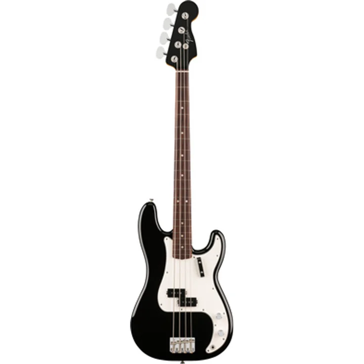 Fender Vintera III L 60s P Bass BK, P-Style E-Bass mit Erlenkorpus, Ahornhals und Palisandergriffbrett, schwarz
