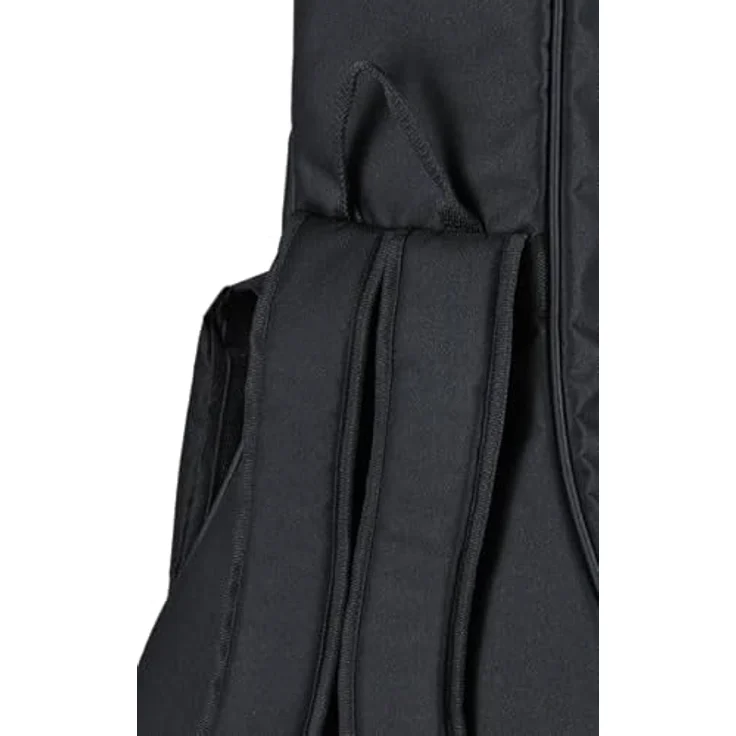 Ortega Guitars Pro Series Bag ONB14, 1/4 Klassische Gitarrentasche aus Nylon, Schwarz, mit breitem Halsgurt und gepolsterten Schultergurten – Bild 5