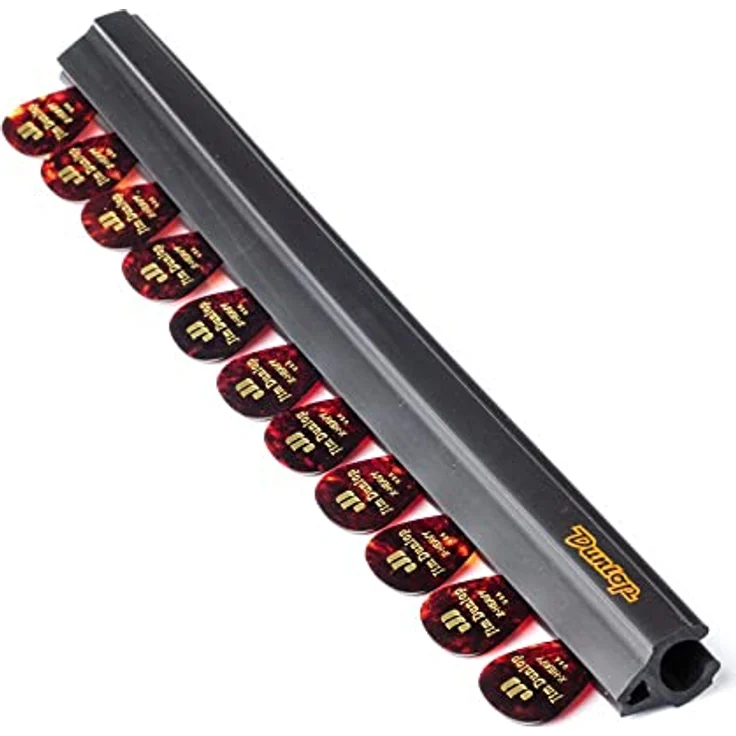Jim Dunlop Plektrumhalter für Mikrofonständer, 30mm, Schwarz, Made in USA – Bild 1