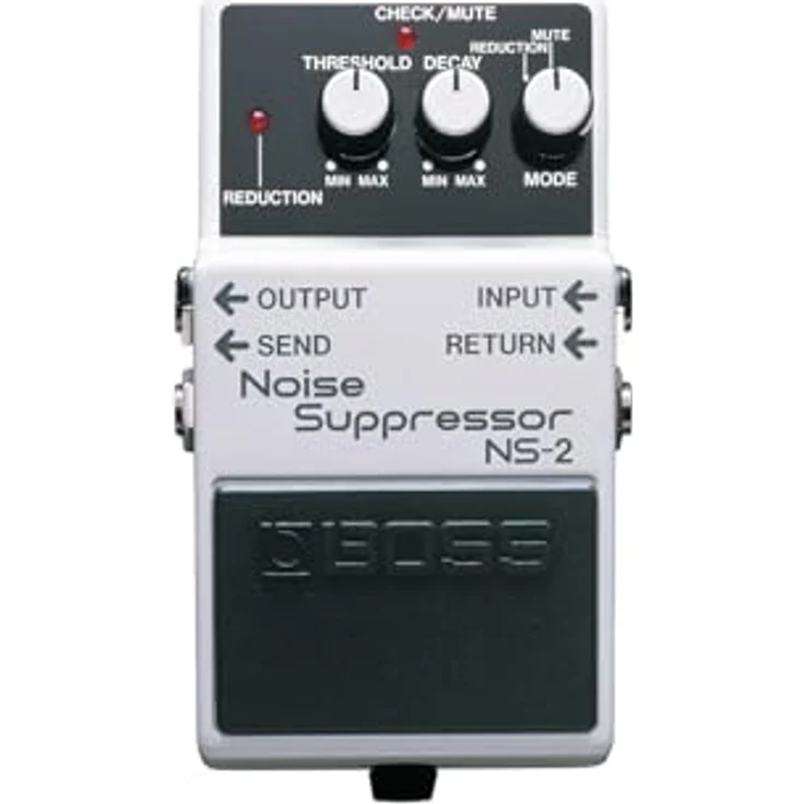 Boss NS-2 Noise Suppressor, Effektpedal für E-Gitarre zur Rauschunterdrückung ohne Klangverfälschung – Bild 1