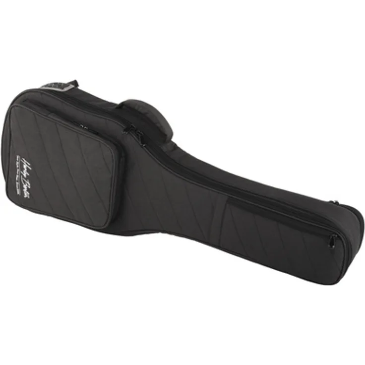 Harley Benton SafeBag E-Guitar, Gitarrentasche mit schwarzer Marmorstruktur, 30 mm Polsterung, verstellbarem Nackenpolster und praktischen Rucksackriemen