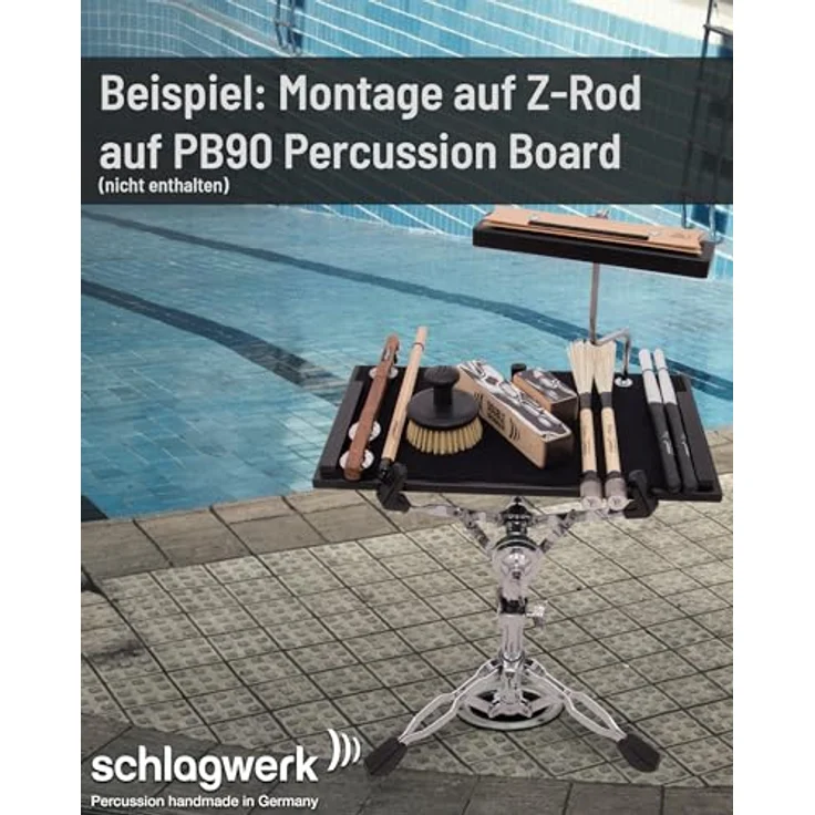 Schlagwerk DC280M DynaCrasher, montierbare Percussion mit Double Snare Konstruktion, durchsetzungsfähigem Crashsound und einstellbarem Sustain – Bild 3