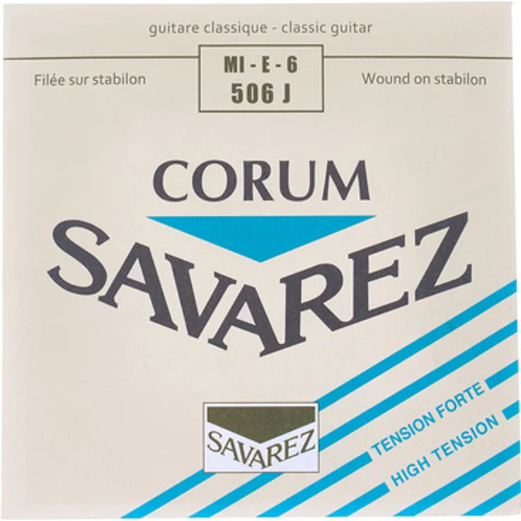 Savarez Corum E6w HT, Bass-Einzelsaite mit hoher Spannung, 506J – Bild 1