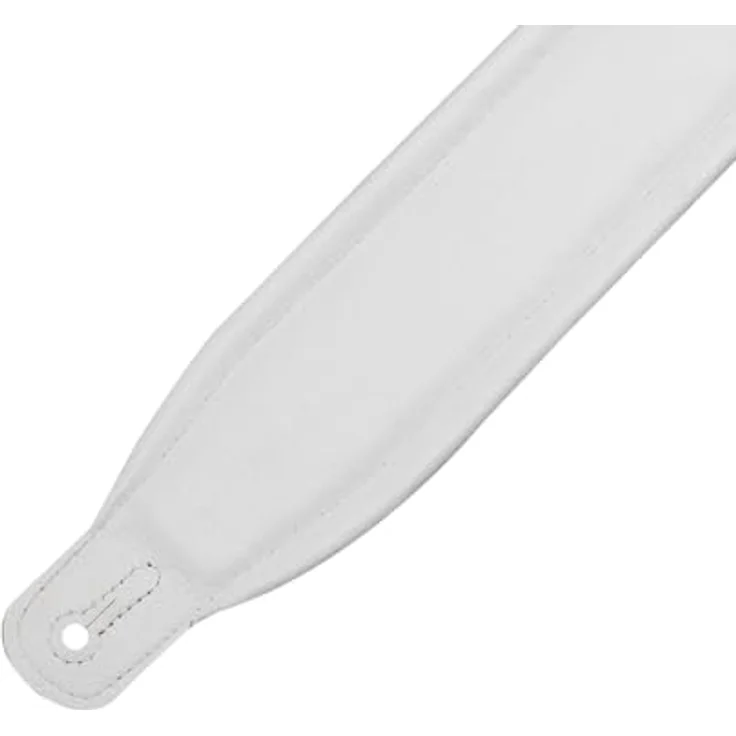Levys Amped Leather Gitarrengurt, 3" gepolstert aus Vollnarbenleder, Schwarz/Weiß, verstellbar von 94 cm bis 130 cm – Bild 12