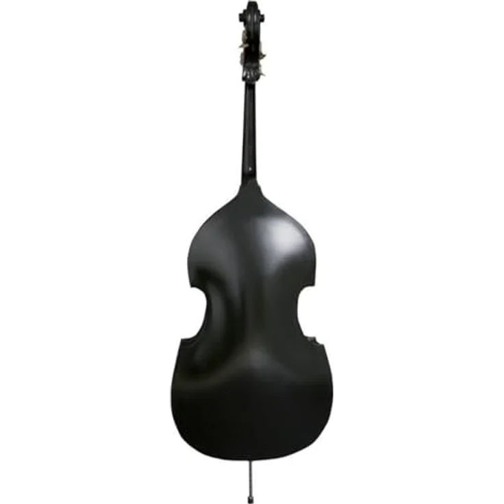 Gewa Rockabilly BK Double Bass 3/4, Kontrabass mit laminierter Fichtendecke, schwarz seidenmatt – Bild 3