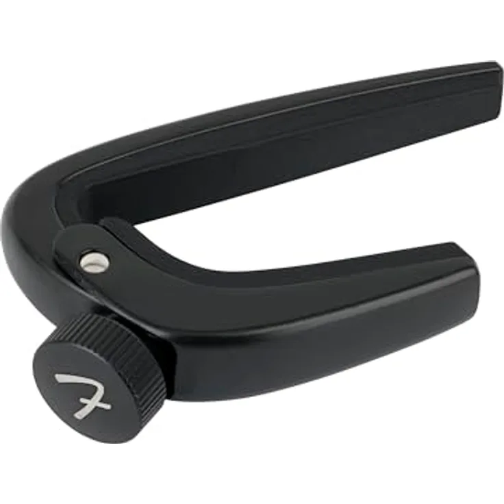 Fender Player Capo Classical, Kapodaster für Konzertgitarren mit stimmstabiler Mikrometer-Schraube, schwarz