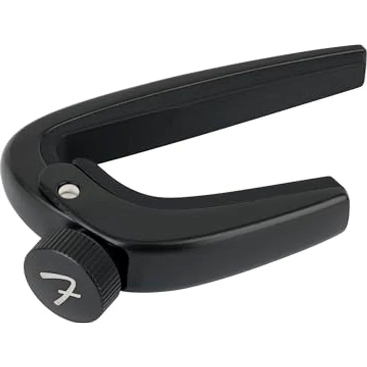 Fender Player Capo Classical, Kapodaster für Konzertgitarren mit stimmstabiler Mikrometer-Schraube, schwarz – Bild 1