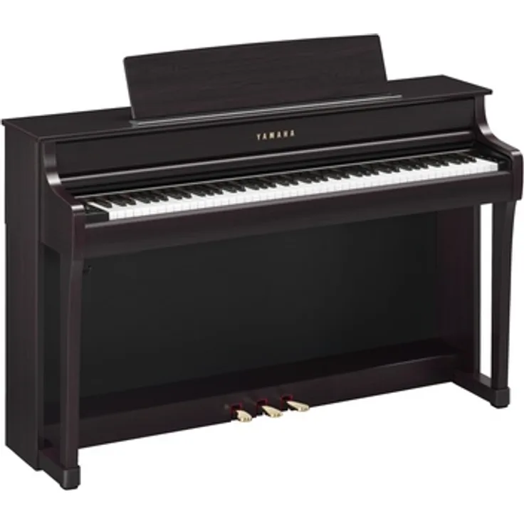 Yamaha CLP-845 R, Digitalpiano mit 88 gewichteten Tasten, 38 Sounds und Bluetooth, Farbe Rosenholz
