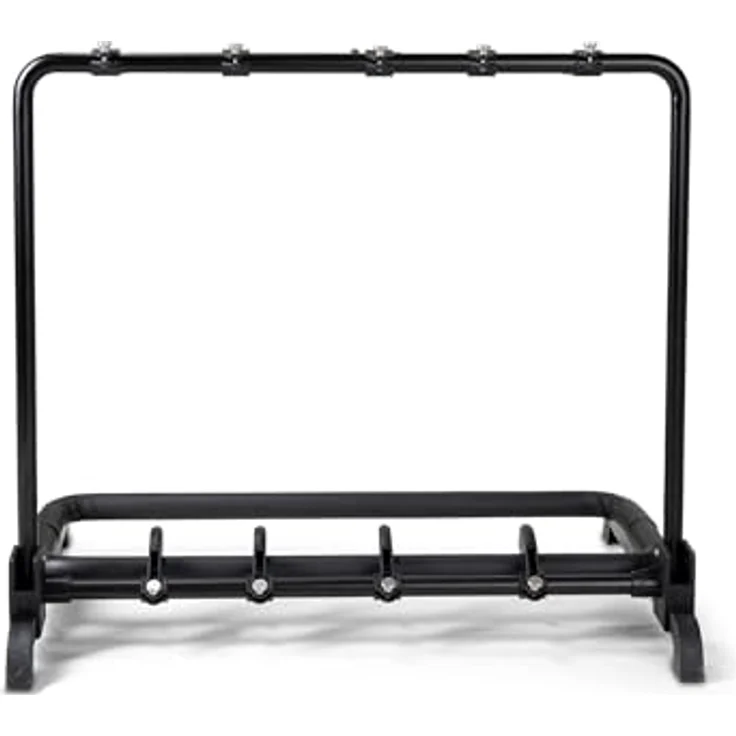 Gewa GS-105B, Gitarrenmultiständer für bis zu fünf Instrumente, klappbar und verstellbare Hals- und Zargenhalterung, max. 30 kg Belastbarkeit – Bild 7