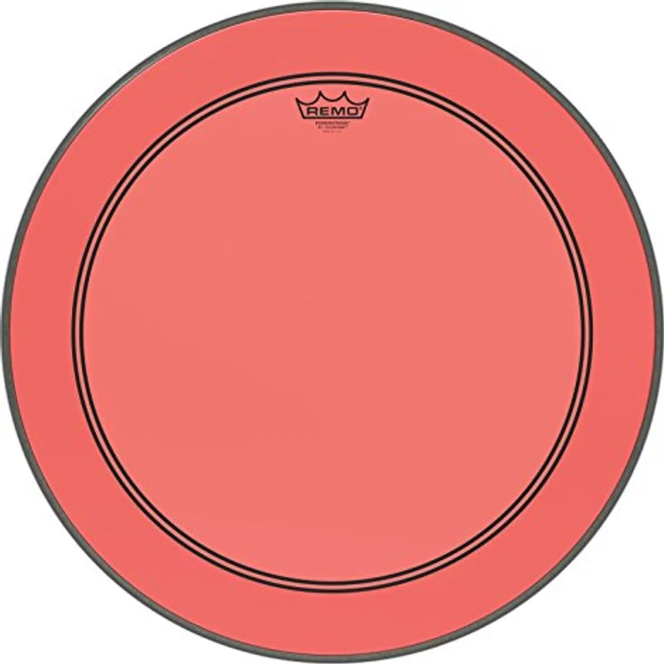 Remo 20" P3 Colortone Purple Bass Drum Schlagfell, einschichtig, 10 mil mit Dämpfungsring, inklusive Falam Slam – Bild 7