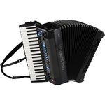 Korg FISA SUPREMA PMBK, Akkordeon mit 41 Tasten, 120 Bassknöpfen, 300 Klängen, 580 MB Speicher, schwarz