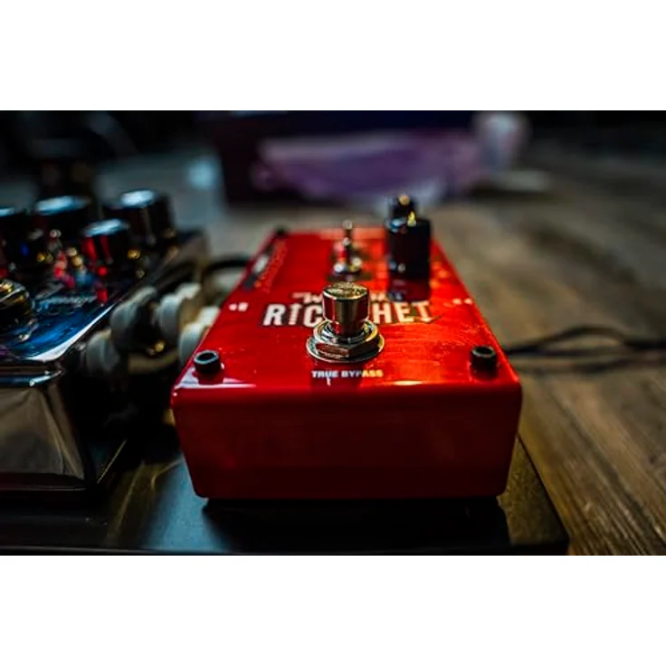 Digitech Pitch Shifter Whammy Ricochet, kompakter Effektpedal mit 7 wählbaren Intervallen und polyphonem Chords Modus – Bild 11