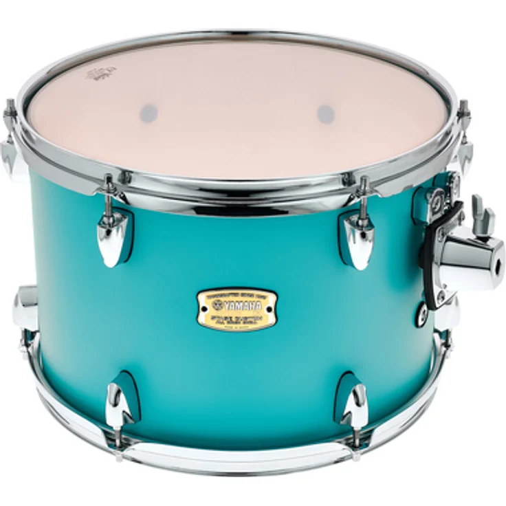 Yamaha Stage Custom 13"x09" Tom Tom, 100 % Birkenholz, Matte Surf Green (MSG), inkl. Yess Haltesystem