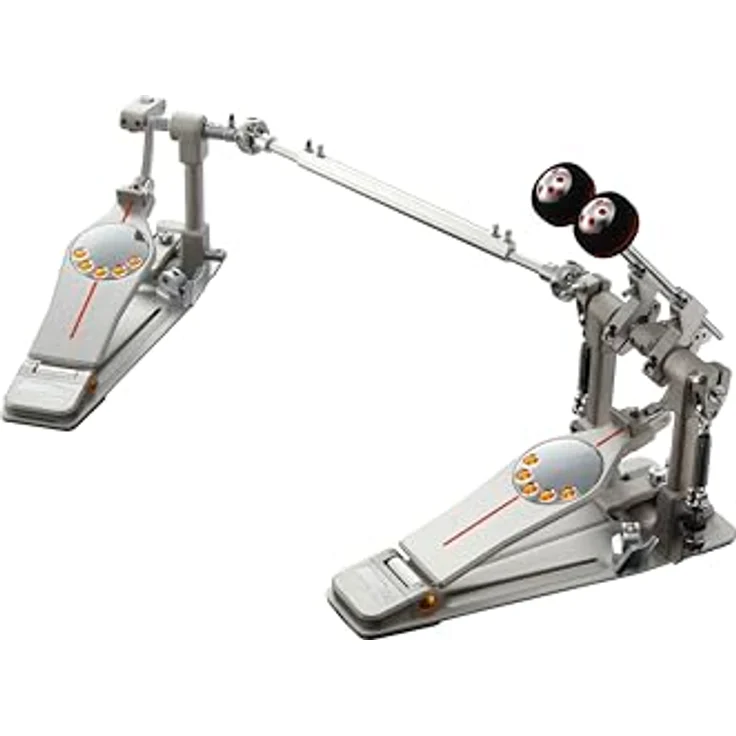 Pearl P-3002D Demon Double Pedal, Doppel-Bassdrum-Fußmaschine mit direktem Antrieb, Ninja Kugellager und einstellbarem Duo Deck Longboard, inkl. Koffer – Bild 1