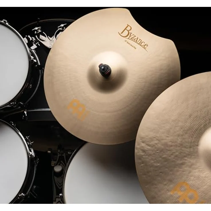 Meinl 18" Byzance Benny Greb Ride, Vintage Quick Sand Ride aus B20 Bronze, handgehämmert, sandgestrahltes Finish – Bild 6