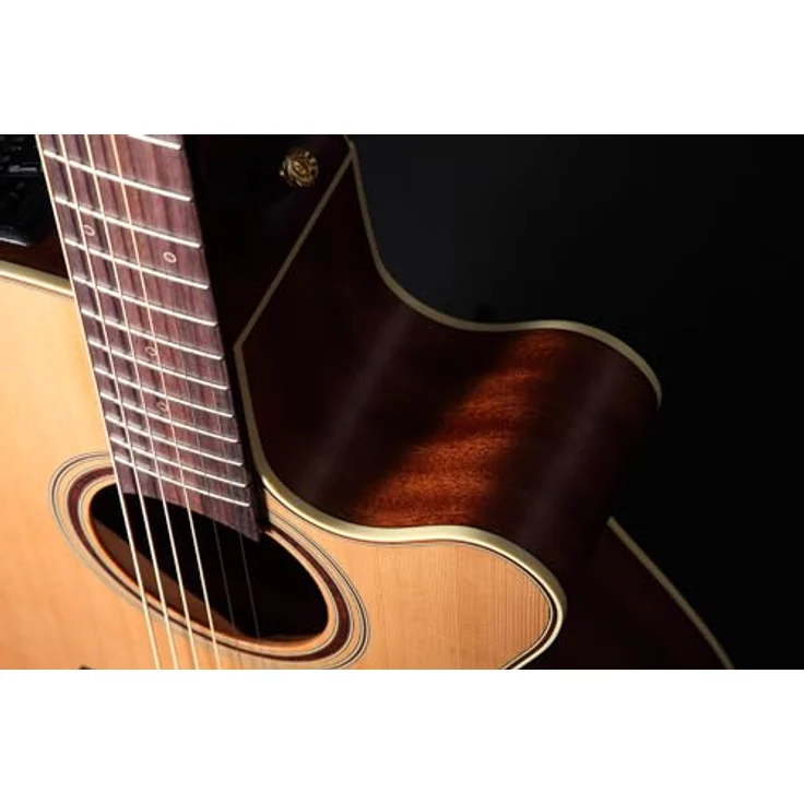 Takamine P3NC Pro Series Westerngitarre mit Cutaway, massive Zederndecke, Sapele Boden, inkl. Softcase, Farbe: Natur – Bild 4