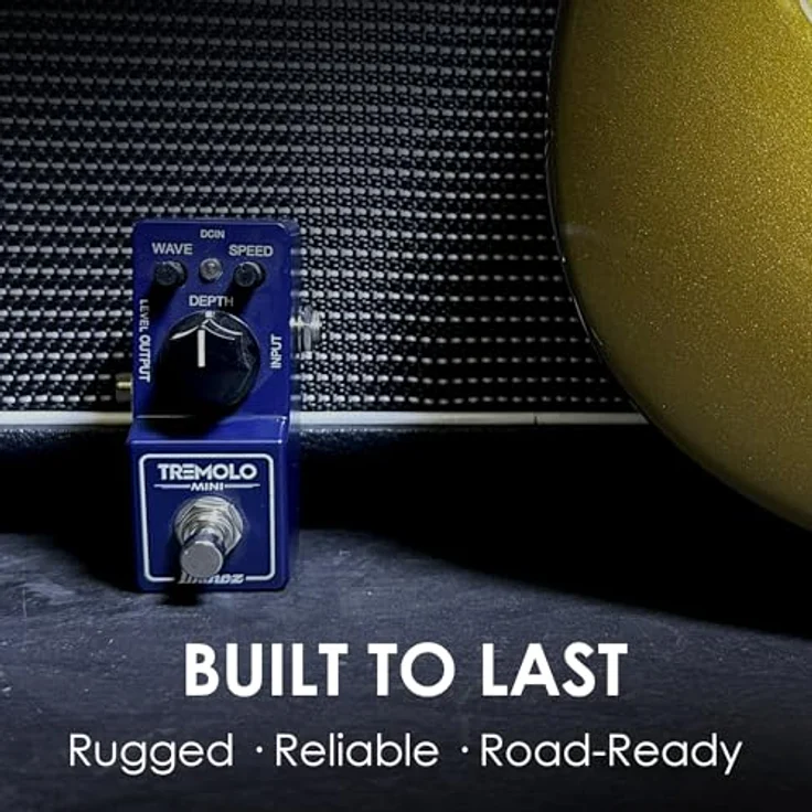 Ibanez TRMINI Effektpedal für E-Gitarre & Bass, Tremolo Effekt mit Wave, Speed und Depth Reglern, Made in Japan – Bild 7