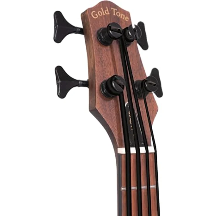 Gold Tone ME-BASS, Elektronischer Mikro-Bass mit 23 Zoll Mensur, Mahagoni Decke und inkl. Gig Bag – Bild 3