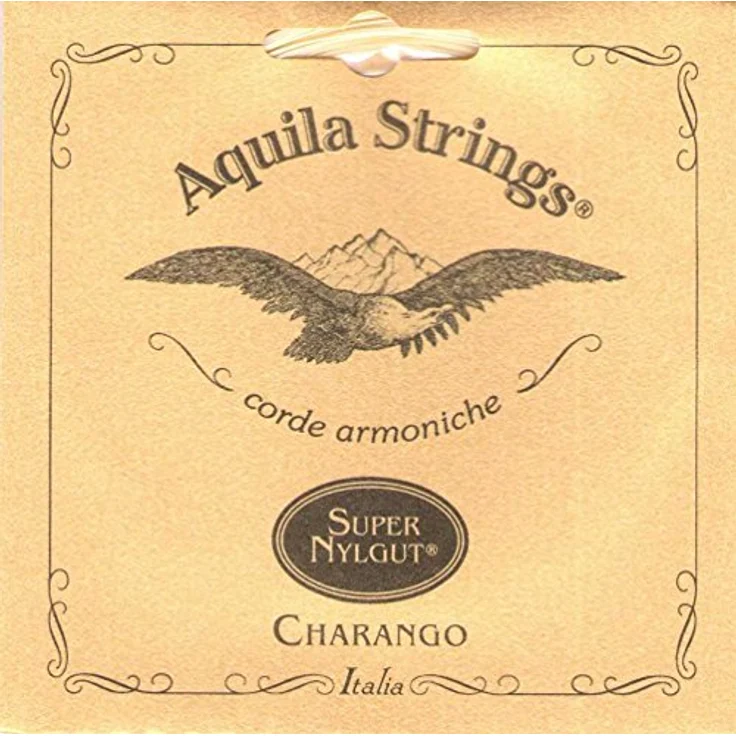 Aquila 1CH Nylgut Charango, Saiten für Charango in ee-aa-Ee-cc-gg Stimmung, mittlere Spannung, hohe Stimmstabilität, hergestellt in Italien – Bild 2