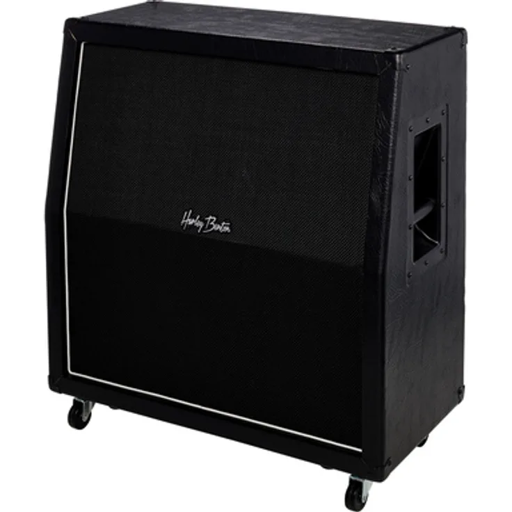 Harley Benton G412A, Gitarrenbox mit 4 x 12" Lautsprechern, 280 Watt Mono, schwarz
