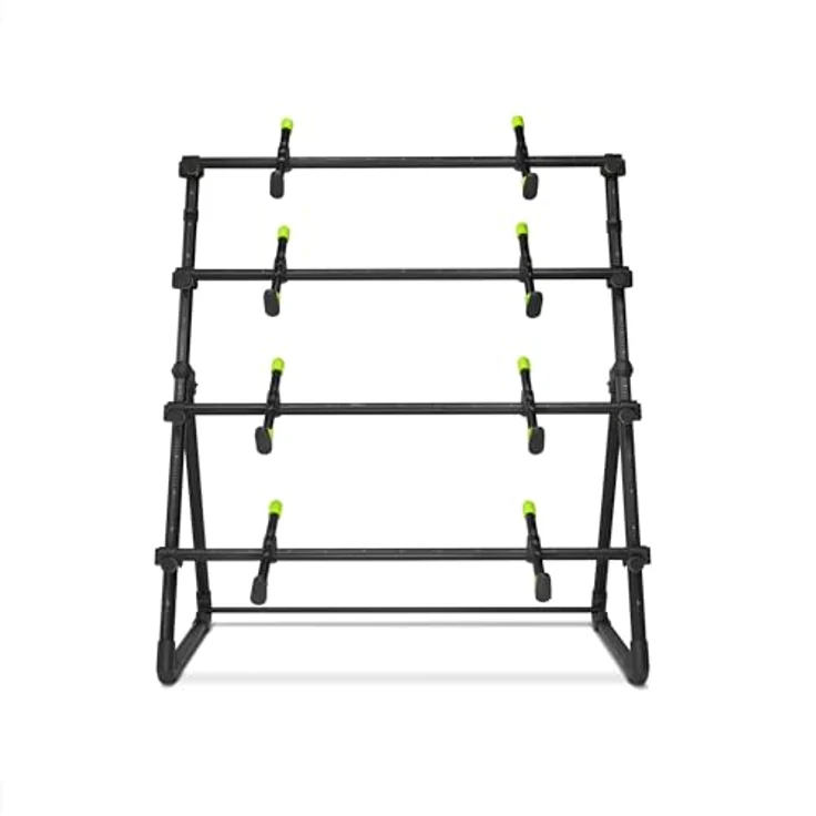 Gravity KS MKS 01 B, Flexibler Keyboard-Ständer mit vier Etagen und verstellbarem Abstand, schwarz – Bild 2
