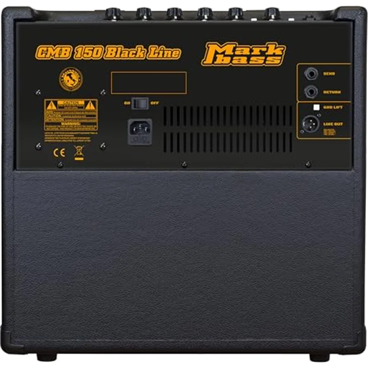 Markbass CMB 121 Blackline Combo, Transistor-Comboverstärker für E-Bass mit 150 W Leistung und 12" Lautsprecher – Bild 3