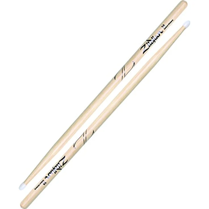 Zildjian Z5AN 5A Nylon Drumsticks, 16 Zoll, Ovalspitze für vollen Ton, natürliches Finish