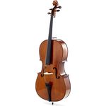 Stentor SR1102 Cello Student I 4/4, Einsteigermodell mit massiver Fichtendecke und Ahornkorpus, inklusive Tasche und Bogen