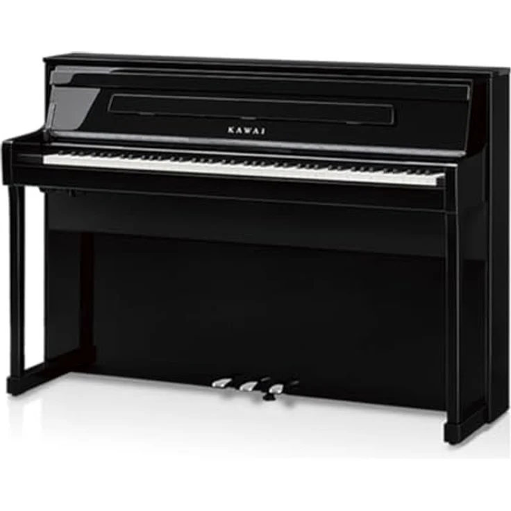 Kawai CA-901 EP, Digitalpiano mit 88 gewichteten Tasten, 96 Sounds, 256-stimmiger Polyphonie und Bluetooth, Schwarz poliert – Bild 1