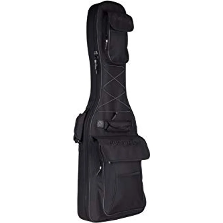 Rockbag Starline E-Guitar Bag, Gitarrentasche aus 600 Denier Polyester mit 20 mm Schaumstoffpolsterung, schwarz – Bild 2