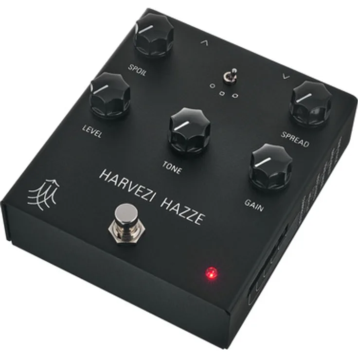 SOMA Harvezi Hazze, Overdrive-Pedal mit Distortion, Waveshaper und Compressor, vintage UJT, 6 Klangoptionen, True-Bypass