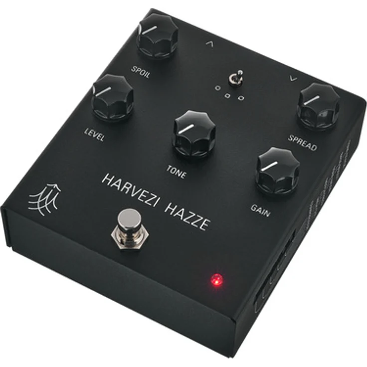 SOMA Harvezi Hazze, Overdrive-Pedal mit Distortion, Waveshaper und Compressor, vintage UJT, 6 Klangoptionen, True-Bypass