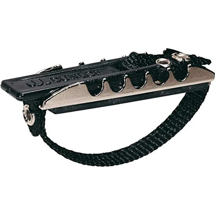 Jim Dunlop Kapodaster Toggle, Grau, Platte mit Ratsche für Konzertgitarre 11FD, Made in USA – Bild 3