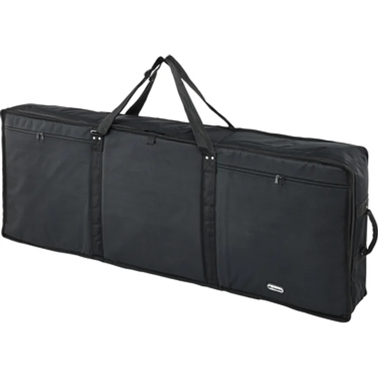 Thomann Keyboard Bag 6, strapazierfähige Nylon-Tasche mit 2 cm Polsterung, 2 Außentaschen, verstellbaren Tragegriffen, Innenmaße 1400 x 510 x 170 mm