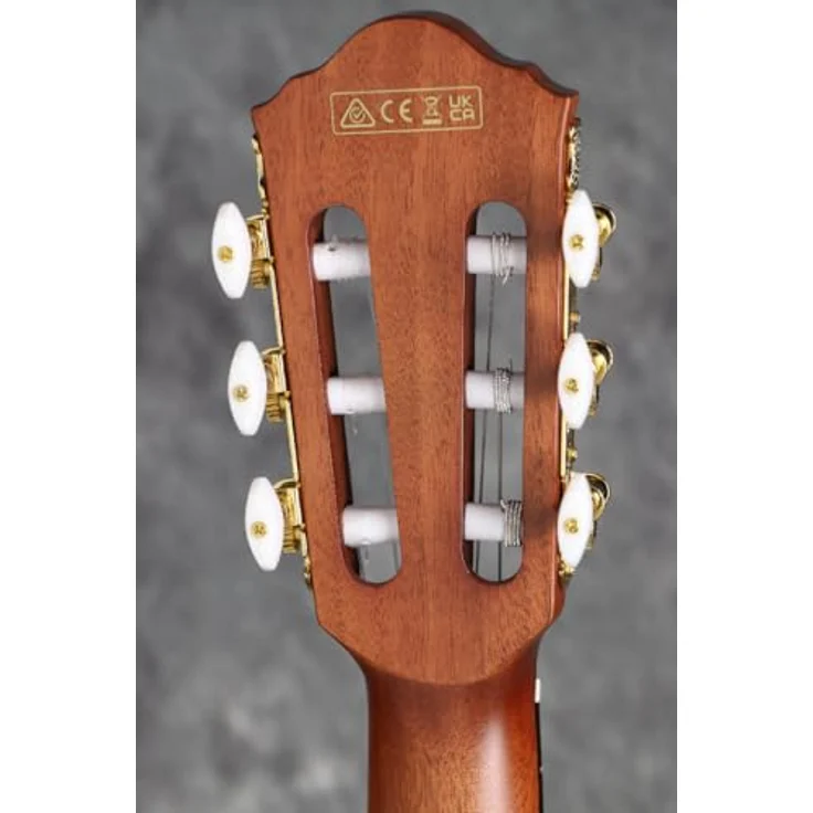 Ibanez FRH20SMN-TCL Konzertgitarre, 6-saitig, Sapele/Boden, Spalted Maple/Decke, Tobacco Burst Low Gloss, mit Ibanez AEQ210T Preamp und eingebautem Tuner – Bild 9