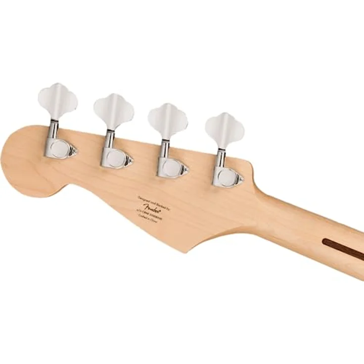 Squier Sonic Bronco E-Bass, 4-Saiter mit Poplar Korpus und Ahorn Hals, Tahitian Coral – Bild 7