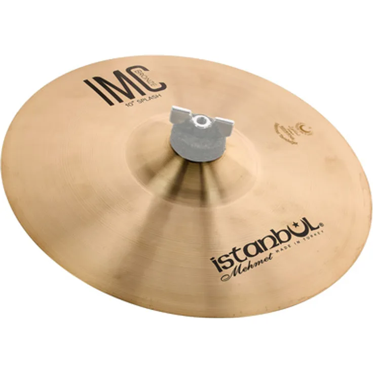 Istanbul Mehmet 10" Splash IMC Natural, B20 Bronze Schlagzeugbecken mit naturbelassenem Finish
