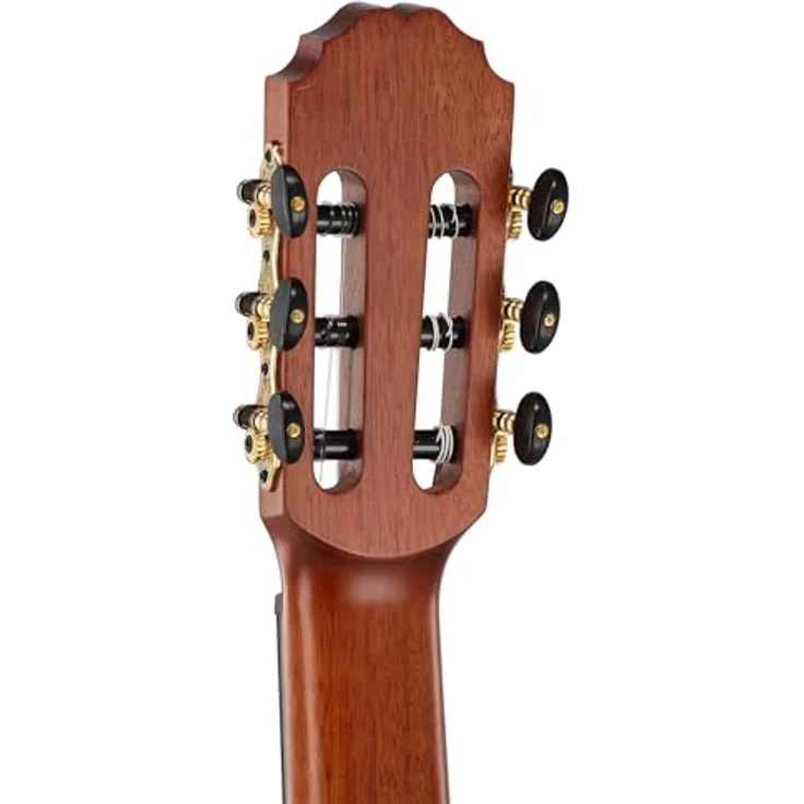 Caballero by Manuel Rodriguez Principio CA-PM SB, Konzertgitarre mit Cutaway, Fichte Massivdecke, Sapelli Mahagoni Korpus, schwarz, mit Tonabnehmer und 4-Band EQ – Bild 7