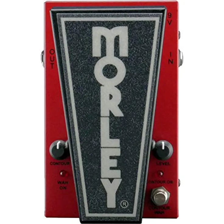 Morley 20/20 Bad Horsie Wah, Mini Wah Effekt Pedal mit optischer Schaltung, Steve Vai Signature, 2 schaltbare Wah-Modi, Metallgehäuse