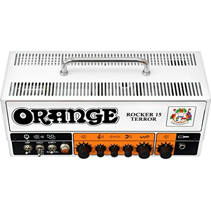 Orange Rocker 15 Terror, E-Gitarren-Röhren-Topteil mit 15 Watt RMS, 2 Kanälen und umschaltbarer Leistung – Bild 4