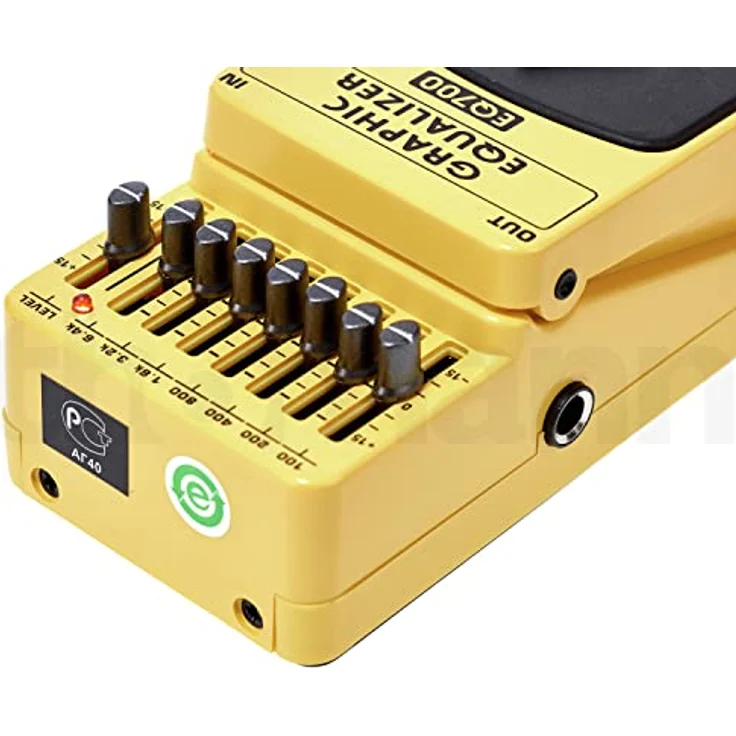 Behringer EQ700, grafischer 7-Band Equalizer Fußpedal zur Klangverfeinerung und Feedback-Eliminierung – Bild 10