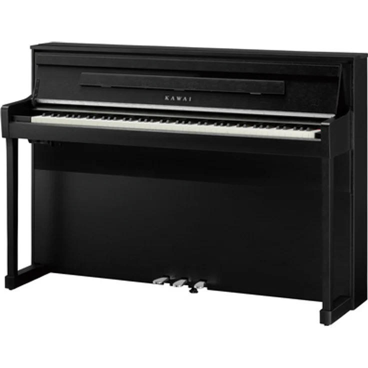 Kawai CA-901 B, Digitalpiano mit 88 gewichteten Tasten, 96 Sounds, 256-stimmiger Polyphonie, Bluetooth und 5" Touch Screen, Schwarz