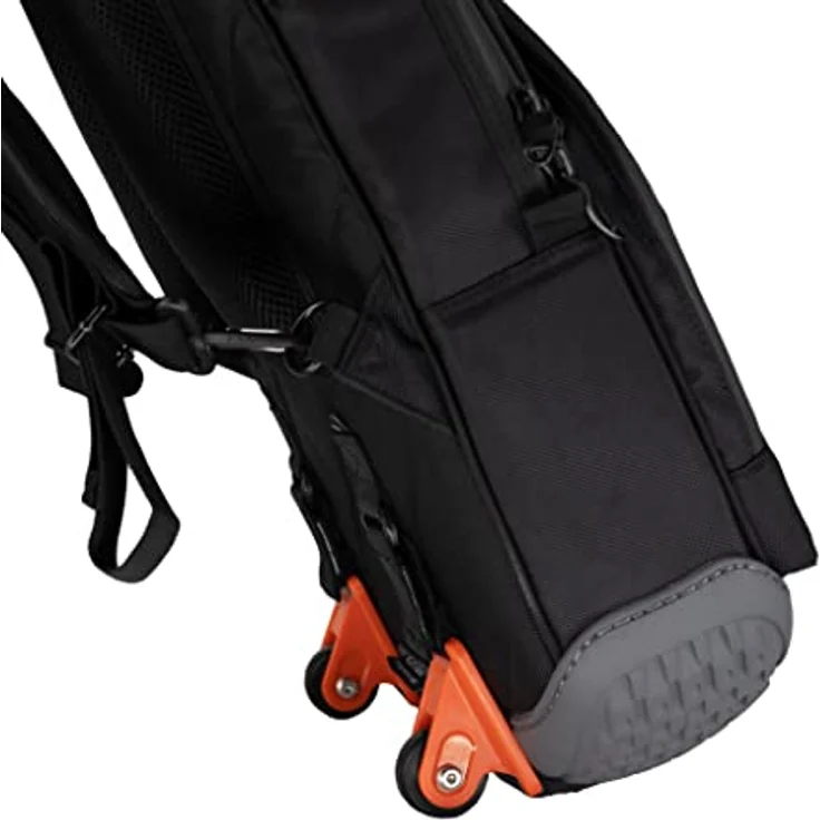Mono Cases Vertigo Ultra Electric, Gitarrentasche für E-Gitarre mit Wasserfestem 1680D Ballistic Nylon, Schwarz, Top-Loading-Design und Freeride Wheel System – Bild 12