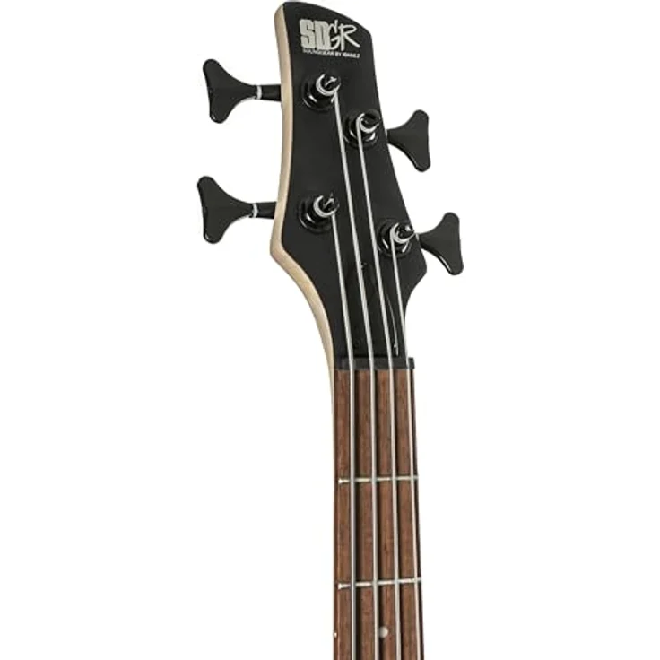 Ibanez SR300EB-WK, 4-saiter E-Bass aus der Soundgear-Serie mit Nyatoh Korpus, 24 Medium Bünden und PowerSpan Dual Coil Tonabnehmer, Wettered Black – Bild 5